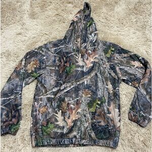Camo Windbreaker Hoodie
